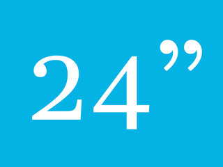 Kids 24 inch wielmaat