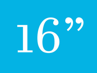 Kids 16 inch wielmaat