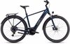 CUBE TOURING HYBRID ONE 625 blauw heren 62 cm.