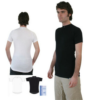 Thermoshirt Korte Mouwen | Ondershirt | Zweetshirt korte mouw  ZWART / XL
