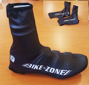 Overschoenen Lycra Zwart Bike-Zone