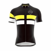 Cyklist Forman Fietsshirt Black Yellow White