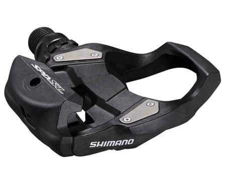 SPD-SL Race Pedalen Shimano PD-RS500 inclusief (gele) schoenplaatjes