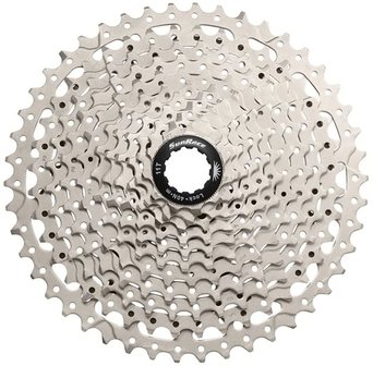 Cassette 11 speed 11-42 met alu spider