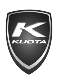 Kuota stuurlint  zwart kruk