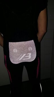 Lange Broek Zeem Zwart/Roze Bike-Zone Pixels