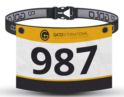 GATO Race number belt