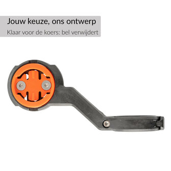 Closethegap Hide My Bell Raceday 4 Evo SL computerhouder met afneembare bel