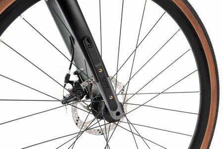Adapter voor bidonhouder op Cube Gravelbike Nuroad