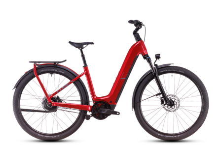 CUBE KATHMANDU HYBRID COMFORT PRO 800 EE 54 cm. rood
