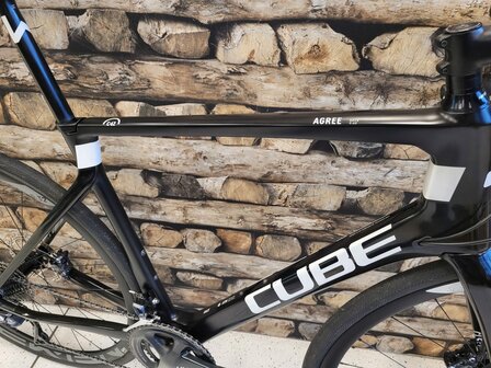 Occasion Cube Agree C:62 Race carbon racefiets maat 58cm
