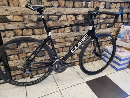 Occasion Cube Agree C:62 Race carbon racefiets maat 58cm