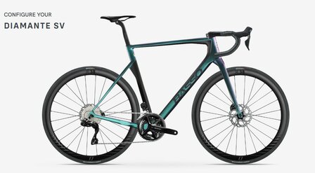 Basso Diamante SV Los frameset voor opbouw naar wens