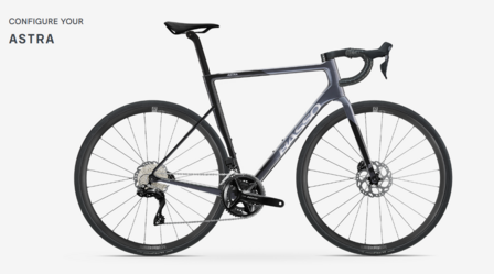 Basso Astra Los frameset voor opbouw naar wens