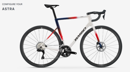 Basso Astra Los frameset voor opbouw naar wens