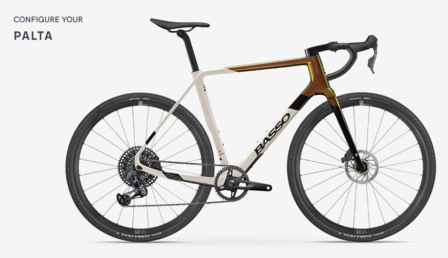 Basso Palta Los frameset voor opbouw naar wens gravelbike
