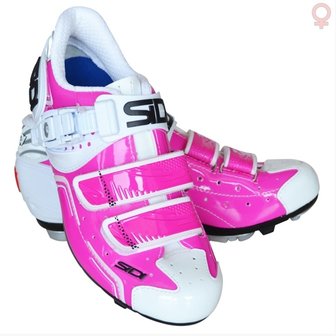 Sidi Buvel Dames MTB Schoen wit roze