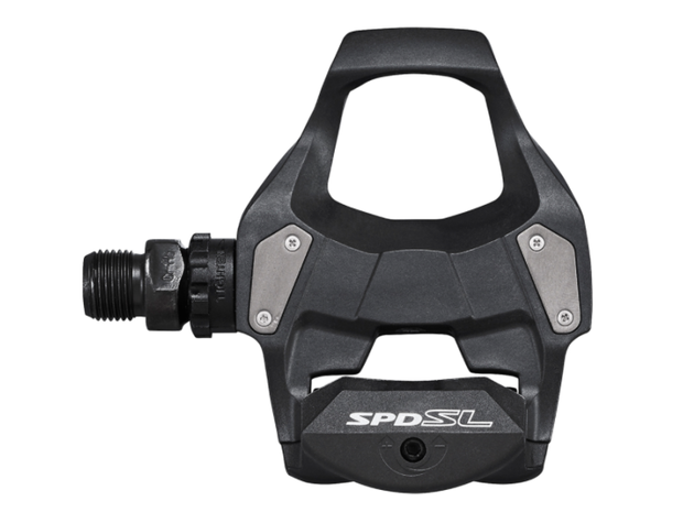 SPD-SL Race Pedalen Shimano PD-RS500 inclusief (gele) schoenplaatjes