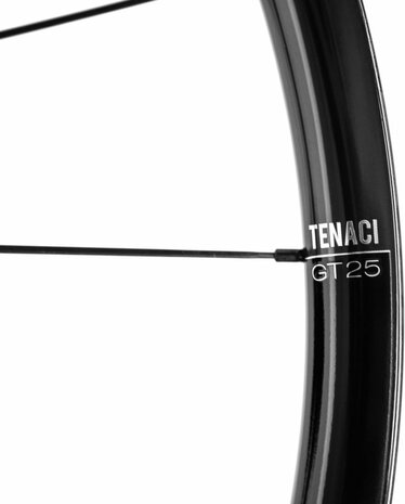 Wielset ERE TENACI GT25 CARBON BLACK/BLACK  Gravel of Endurance Racefiets