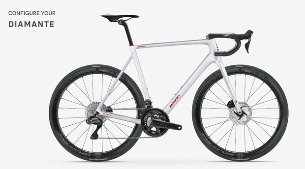 Basso Diamante Los frameset voor opbouw naar wens