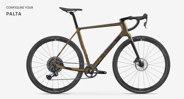 Basso Palta Los frameset voor opbouw naar wens gravelbike
