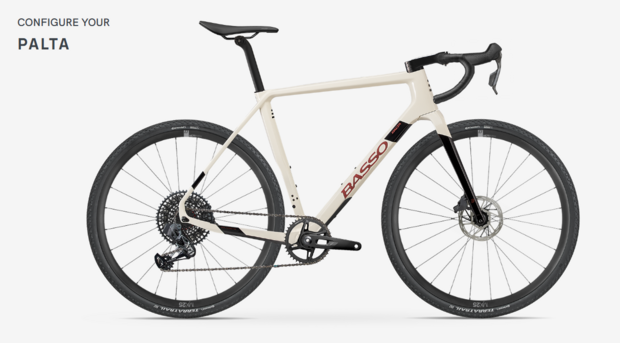 Basso Palta Los frameset voor opbouw naar wens gravelbike