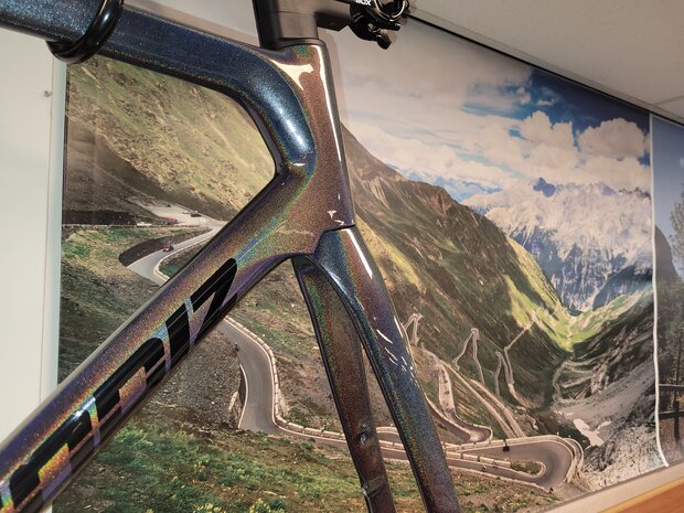 Race Frameset Los Mendiz F8 carbon disc frameset  53cm