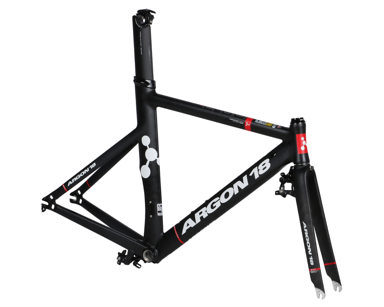 Frameset Argon18 E80 maat XS bij Bike Zone Argon18 Key dealer in