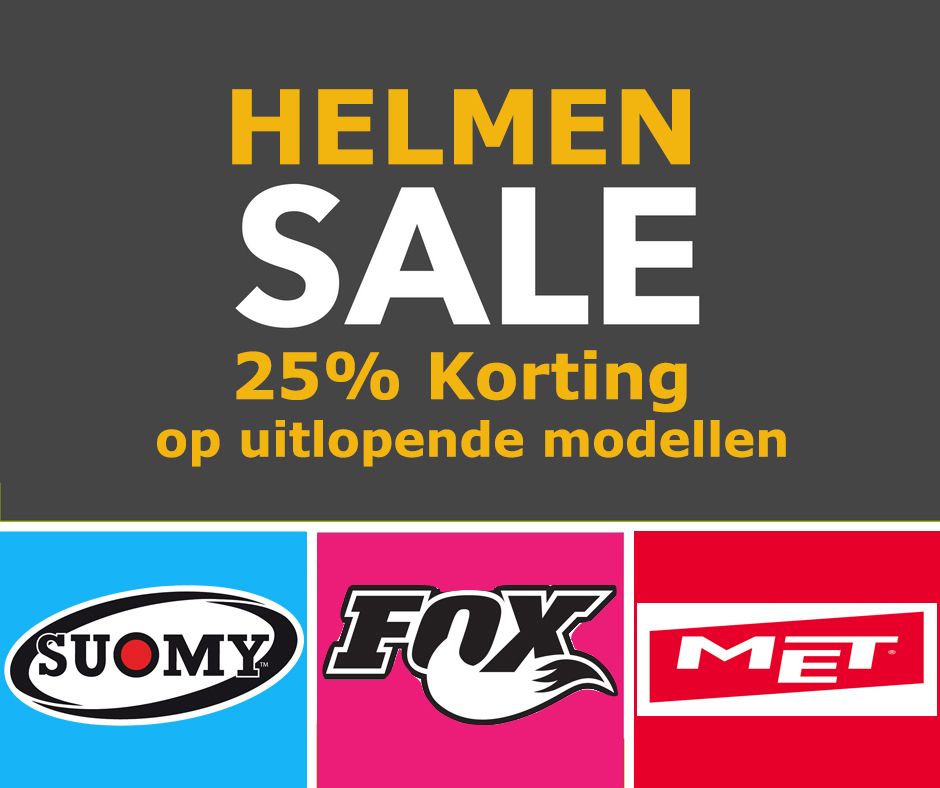 Fietshelmen Sale Fox Suomy en Met