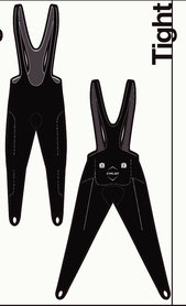 Cyklist Tjunka Fodrad Lange Fietsbroek gevoerd