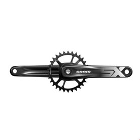 Crankstel Sram SX Eagle Boost 12V 175mm Powerspline Aluminium 32T Zwart