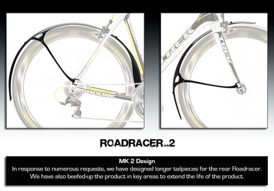 Crud Roadracer Voor- en Achterspatbord Set| Spatbordenset Crud