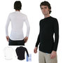 Thermoshirt Lange Mouwen | Ondershirt | Zweetshirt | Onderkleding WIT / SMAL