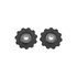 Derailleurwieltjes BBB BDP-12  11T  Ceramische Lagers zwart | Shimano 9/10 - Campa 11_